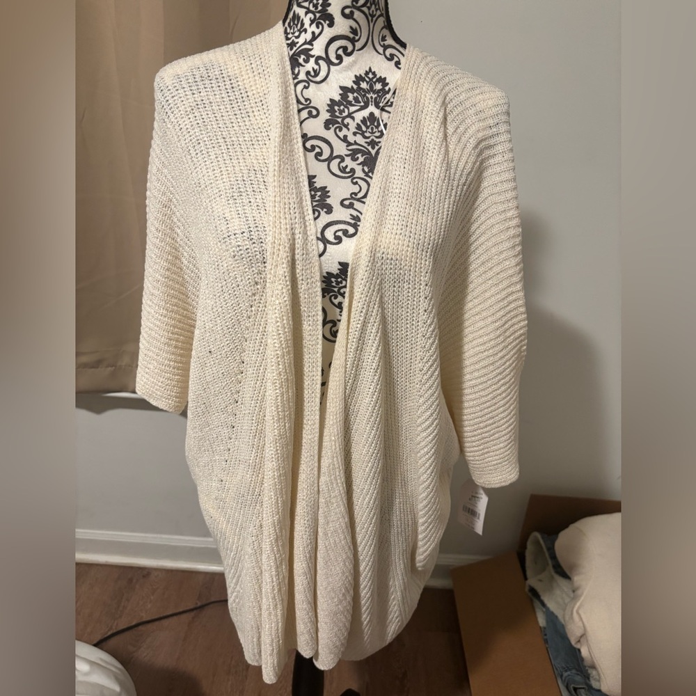 Elegant Cream Women's Sweater